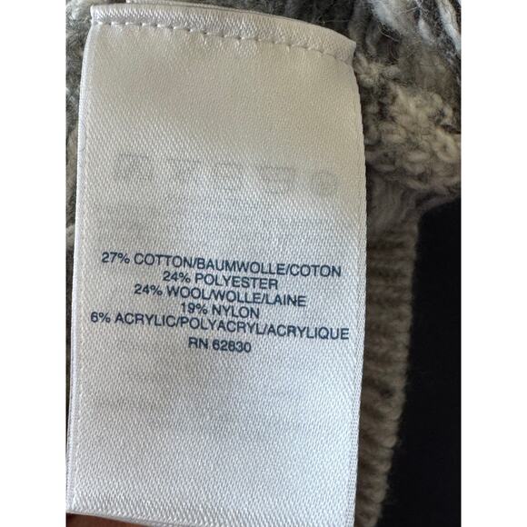 LANDS END Wool Blend knitted sweater, Mens Medium, Heavy & thick - Picture 8 of 9